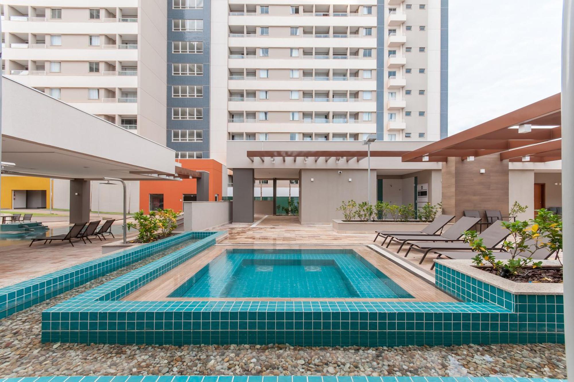 Apartamento Confortável com muita diversão em Olímpia Esterno foto