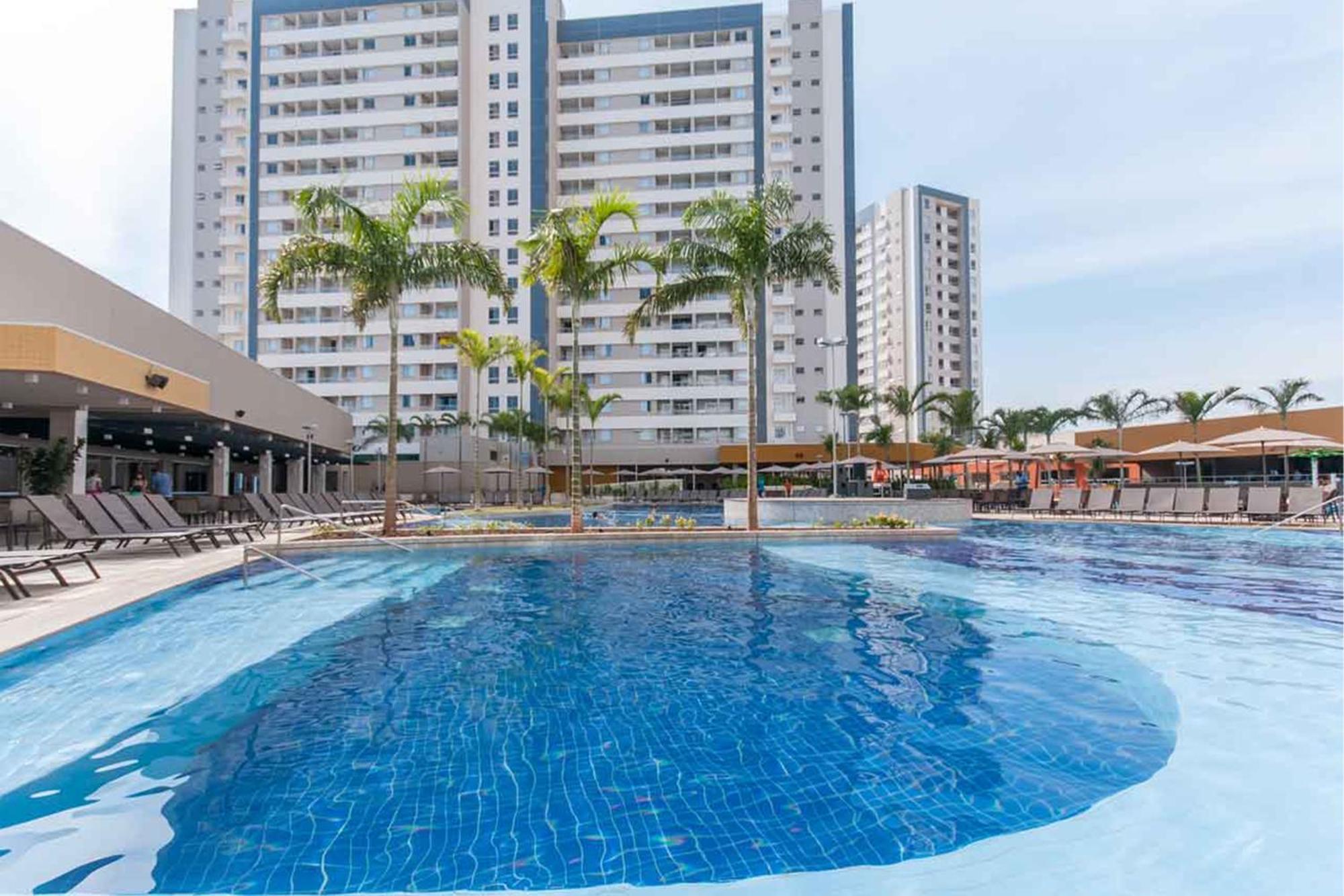 Apartamento Confortável com muita diversão em Olímpia Esterno foto