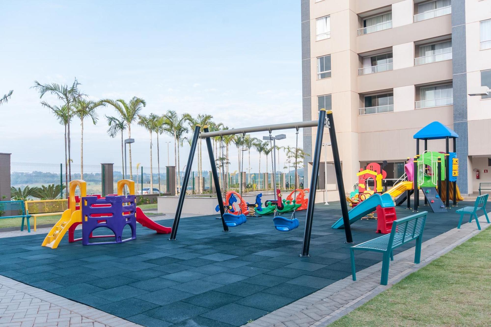 Apartamento Confortável com muita diversão em Olímpia Esterno foto