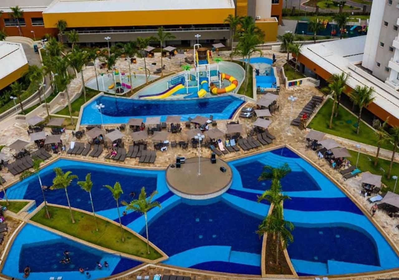 Apartamento Confortável com muita diversão em Olímpia Esterno foto