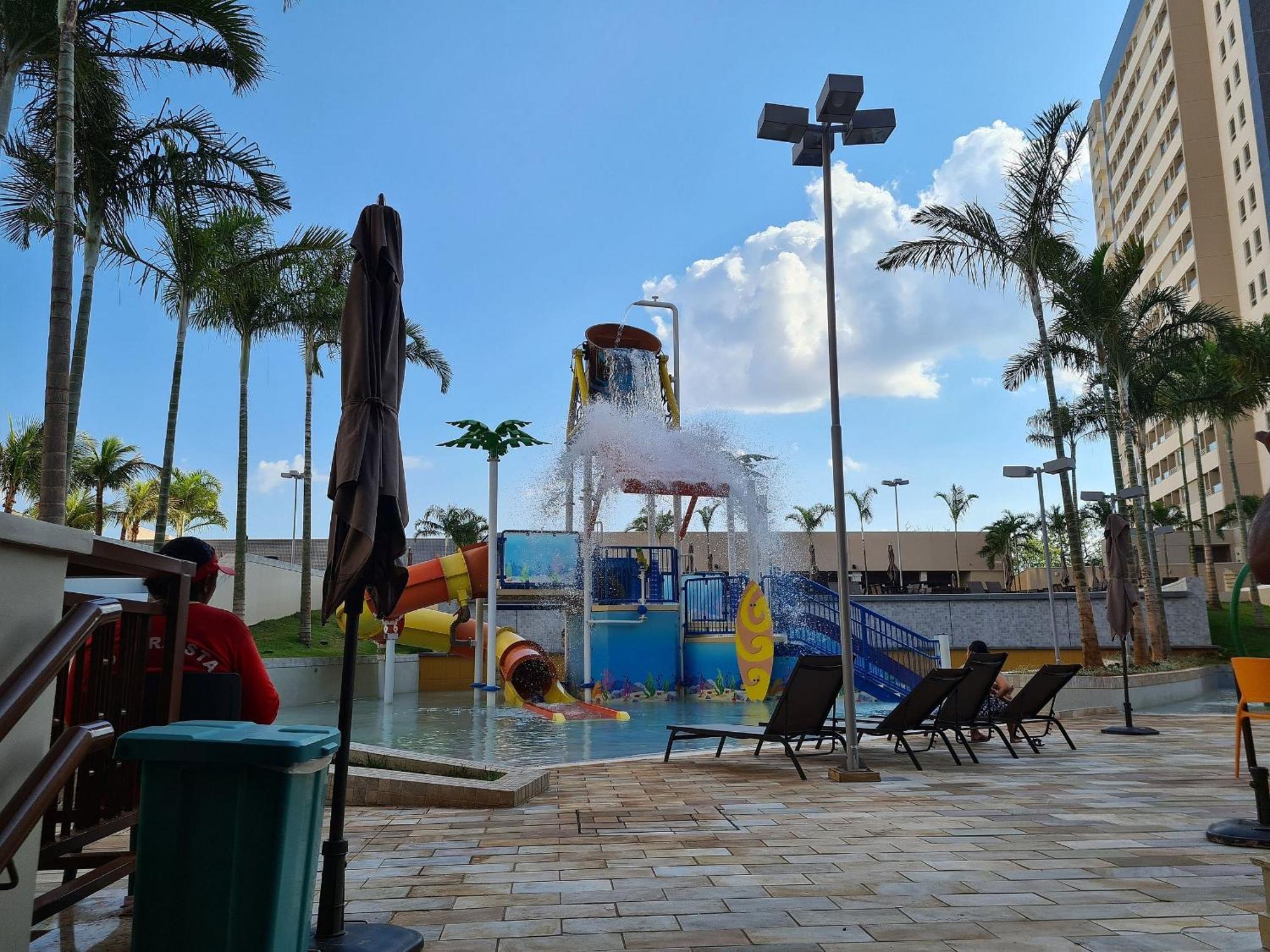 Apartamento Confortável com muita diversão em Olímpia Esterno foto