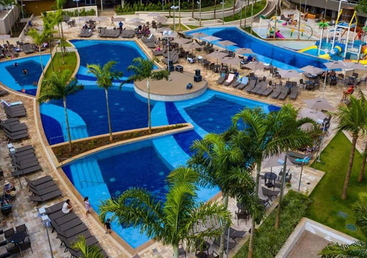 Apartamento Confortável com muita diversão em Olímpia Esterno foto
