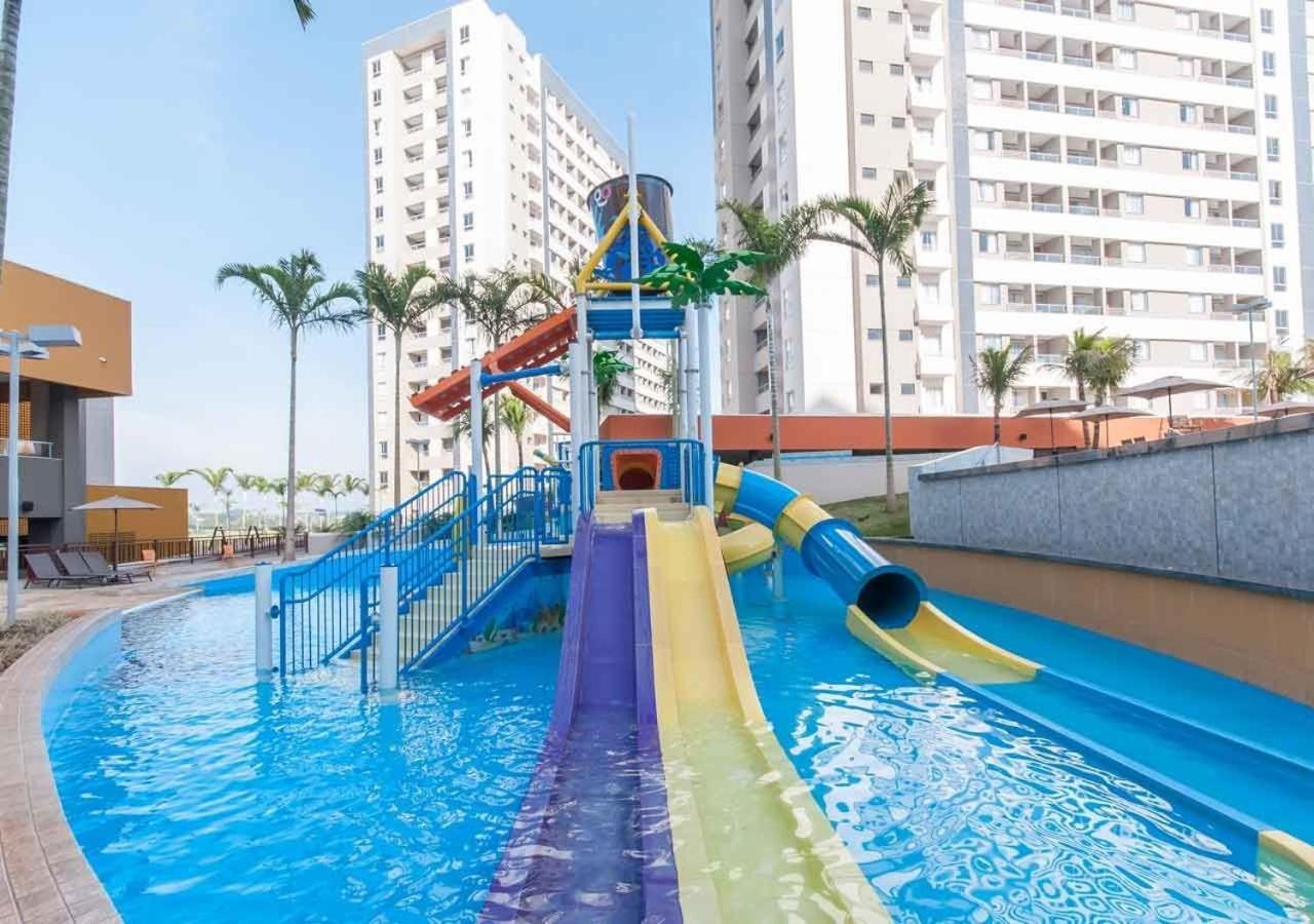 Apartamento Confortável com muita diversão em Olímpia Esterno foto