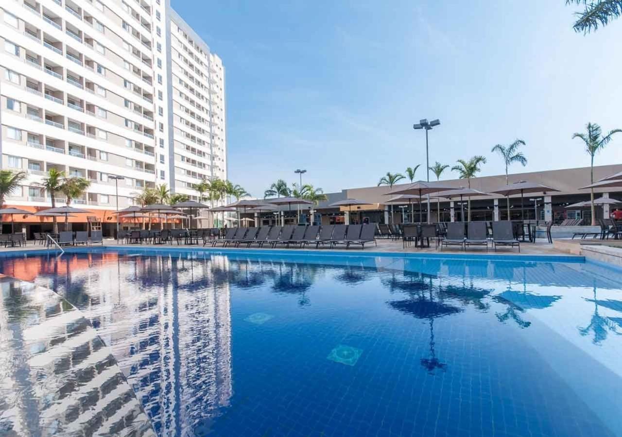 Apartamento Confortável com muita diversão em Olímpia Esterno foto