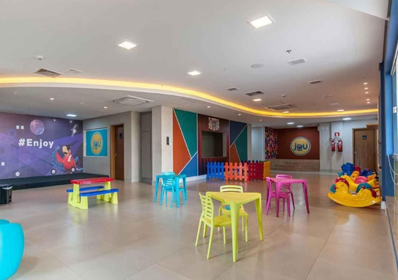 Apartamento Confortável com muita diversão em Olímpia Esterno foto