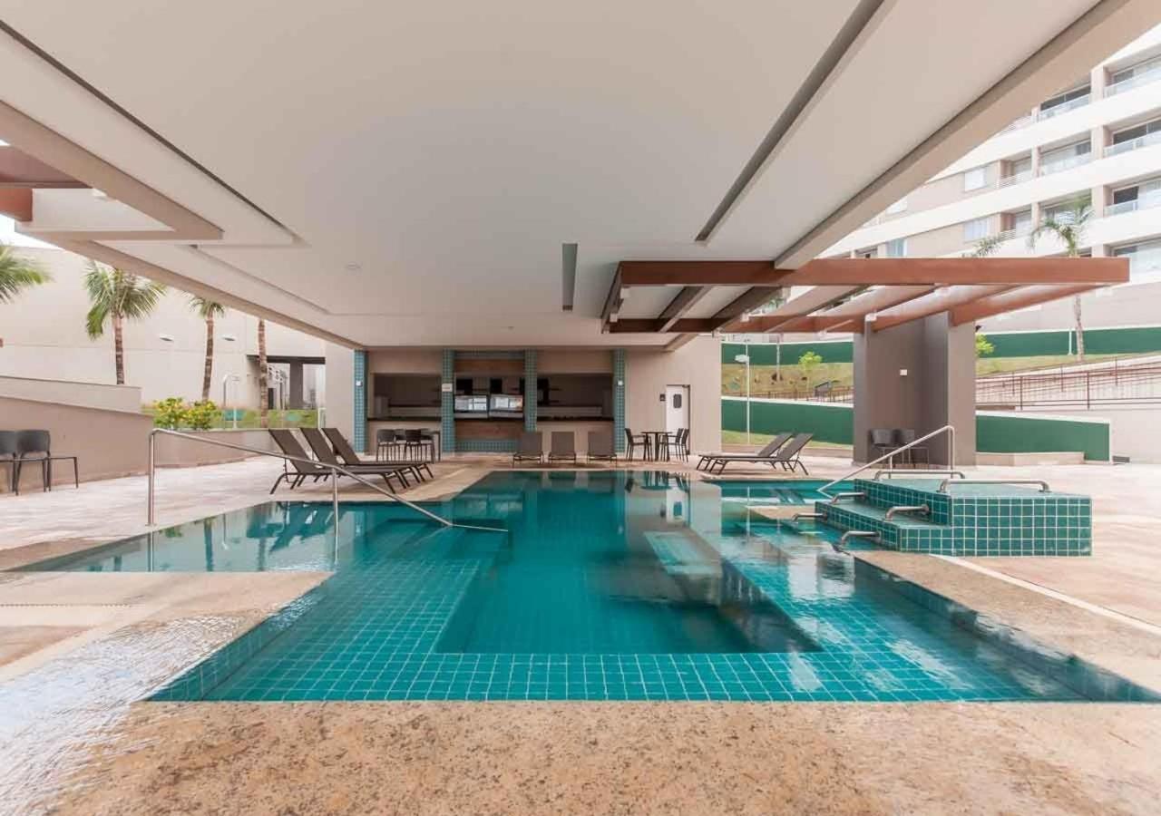 Apartamento Confortável com muita diversão em Olímpia Esterno foto